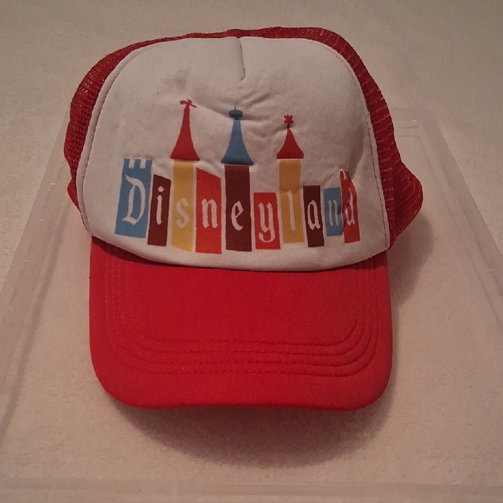 Disney Disneyland Red Hat Size Adult Disneyparks Cap